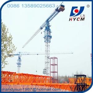 Cheap 55m Boom&amp;1.0t Tip Load 6ton Tower Crane wholesale