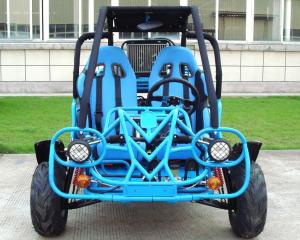 Cheap 250cc Go Kart Buggy Double A Arm / Single A - Arm With CVT Reverse / Road Tyre wholesale
