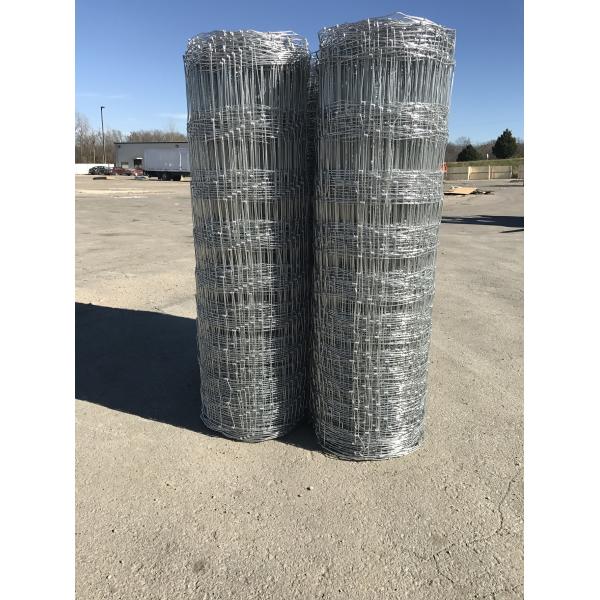 Galvanized Wire Mesh Garden 8 ft metal tube farm field fence gate