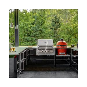 Cheap Pull Out Basket Outdoor Kitchen Cabinets Stainless Steel Material wholesale
