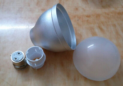 B22/E27 Aluminum 9W LED Bulb Housing for PCB size 75mm- Yoyee Lighting YY-BL-009
