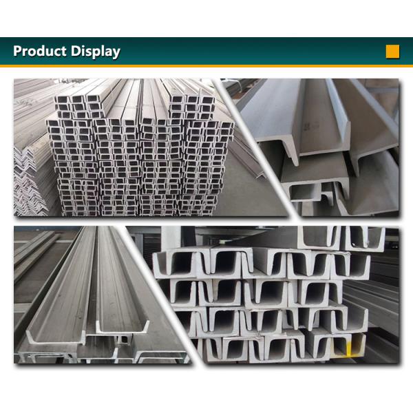 High Quality ASTM GB 201 202 304 316L Grade Stainless Steel Channel Hot Rolled 6mm 7mm Thickness