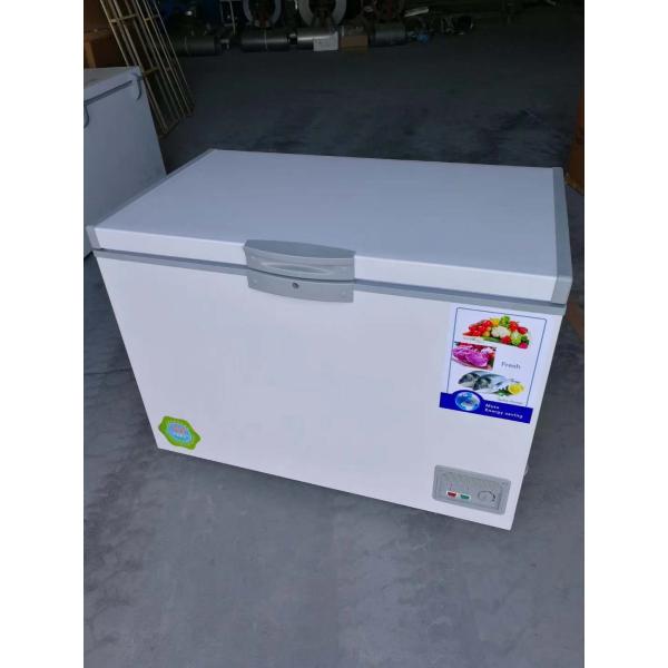 Horizontal freezer a freezer for refrigerating fresh food and meat Direct cooling