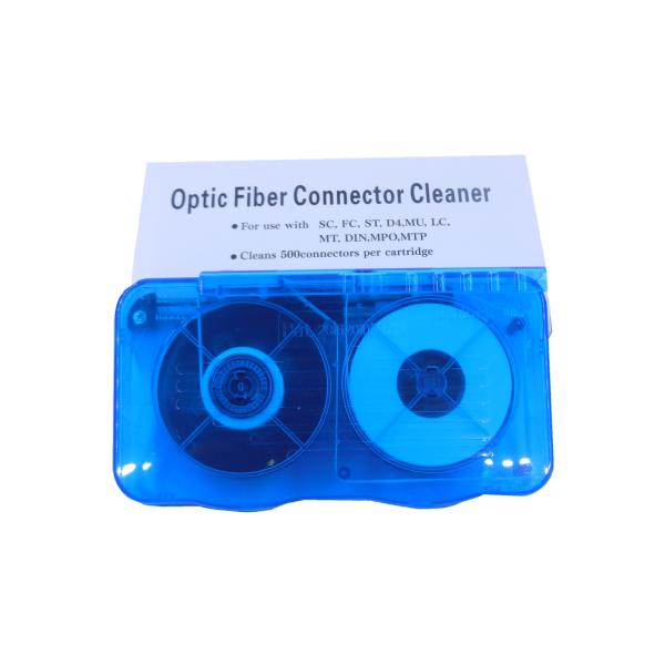 High Performance Fiber Optic Cleaning Products , Blue Fiber Port Cleaner