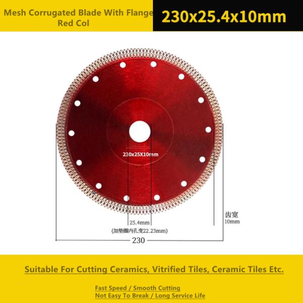 230mm Diamond Cut Circular Saw Blade Granite Marble Processing