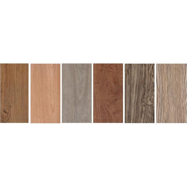 Loose Lay PVC Vinyl Plank Flooring UV Coating For Surface Protection