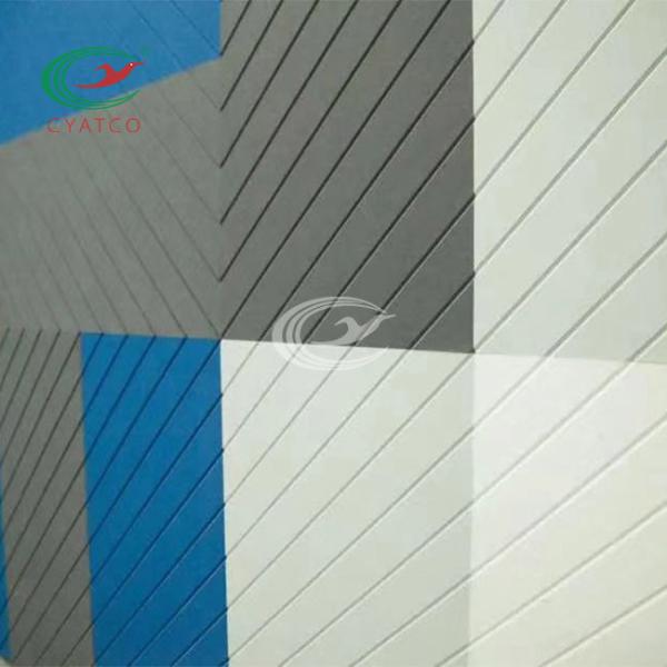 Odorless Soundproof Acoustic Wall Felt , Stable Polyester Fiber Acoustic Board