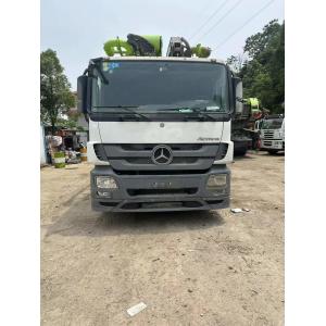 China Benz Zoomlion 49m Used Concrete Pump Truck Mounted  ZLJ5330THBBE on sale