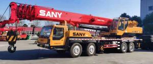 China 2nd Hand 75 Ton Truck Crane Sany STC75 With 12m Main Boom 80Km/h on sale