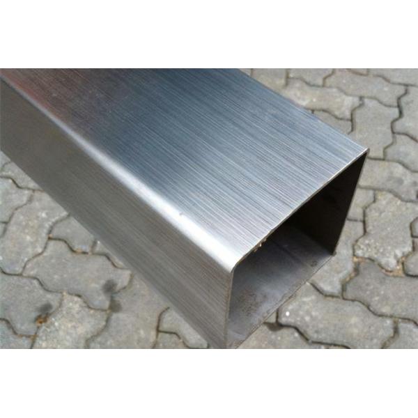 Hot Rolled Stainless Steel Rectangular Tube SS301 310S Hot Dipped Zinc Hollow Section