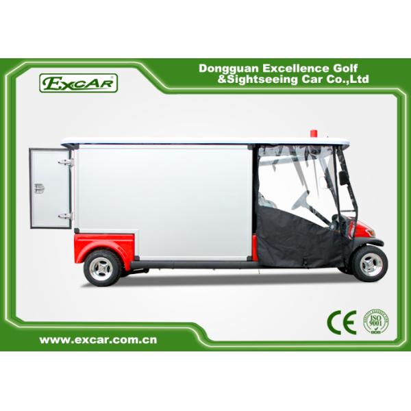 Hospital Electric Ambulance Car For 2 Person 20% Climbling Capacity