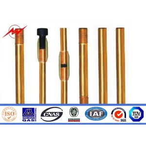 China Underground Copper Clad Steel Ground Rod Cover Clamps Lighting Protection on sale