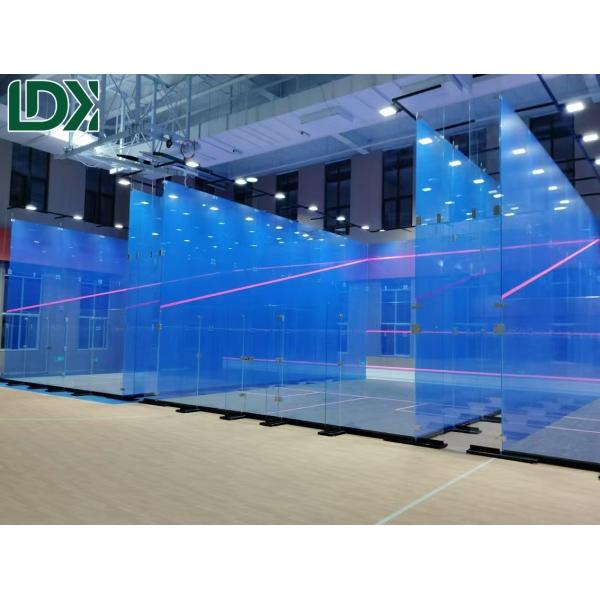 Aesthetics Sports Squash Court Full Glass Panoramic Sport Training Court
