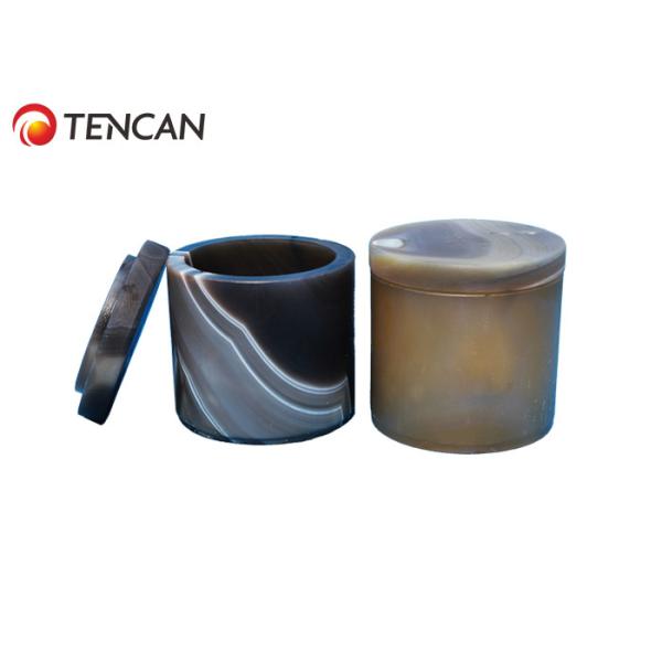 Polishing Surface Durable Agate Mill Ball 5-30mm 6% MgO Cao Mn2O3 7.2 Mohs