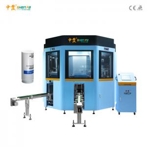China Automatic Plastic Bottles Screen Printing Machine 60pcs/min 35KW on sale