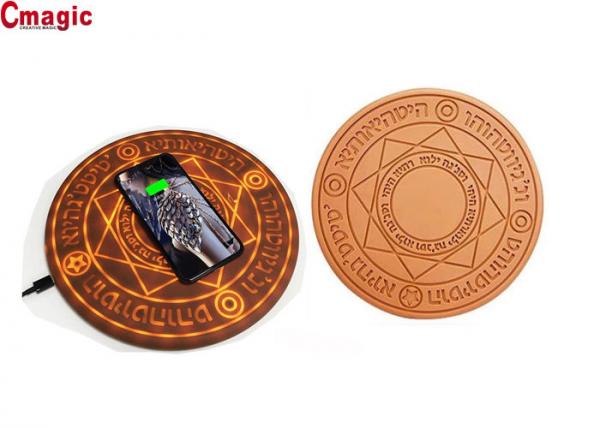 Quality Automatic Detection Magic Array Wireless Charger , Anime Magic Qi Charger Unique Design for sale