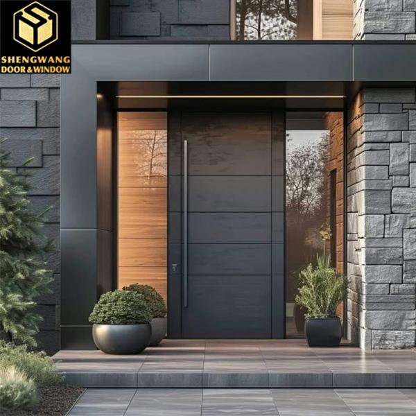 Sliding Screen Copper Door Residential Bedroom Aluminum Aesthetic Room Door