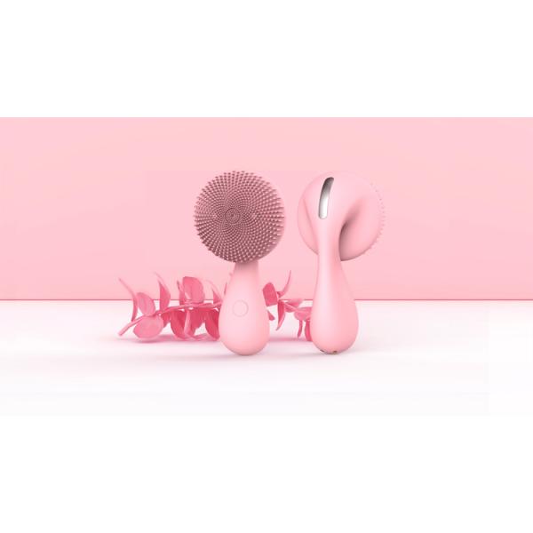 Portable ultrasonic mini Deep Electric Silicone Facial Cleansing Brush