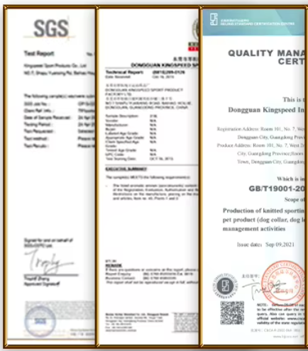 MG PLUS TECHNOLOGY CO., LIMITED Certifications