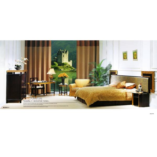 3 / 4 / 5 Hotel Leather And Fabric Sofas And Chairs With Ash Solid Wood Frame