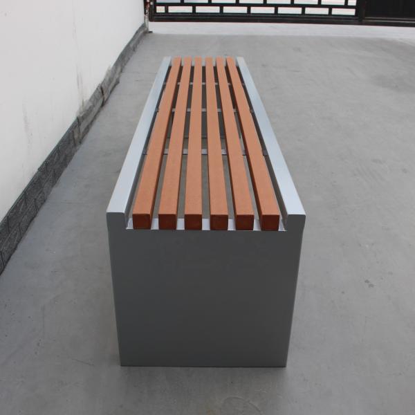 6 Feet Long Metal Outdoor Bench Seat Backless For Changing Room Park ODM