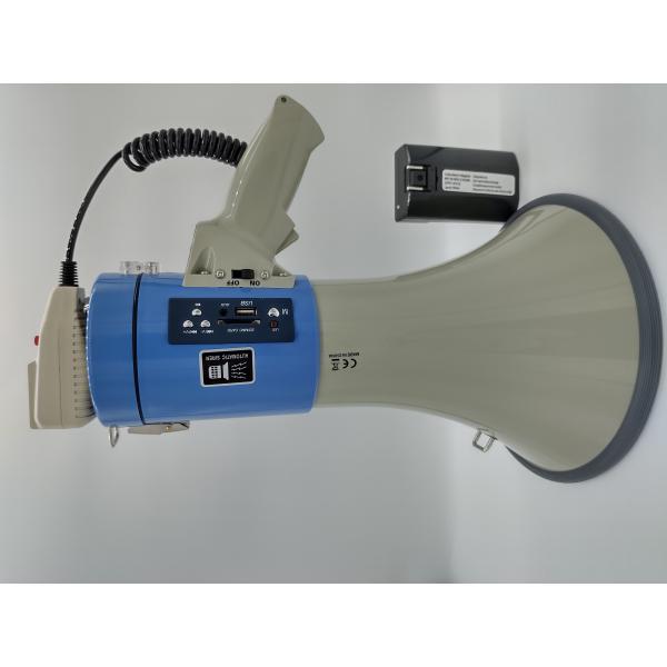 Recording Megaphone , 800m Voice Coverage , Portable , Wireless Bullhorn