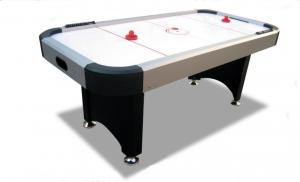 Cheap Professional 7ft Air Hockey Table , Silver 2 Players Cheap Air Hockey Table wholesale