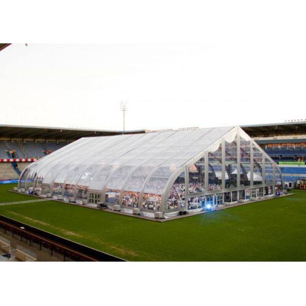 Heart Shape 30x70m Clear Frame Tent For Concert Banquet
