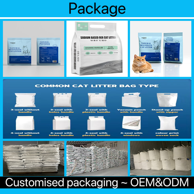 Customizable Scent Ore Cat Litter With No Dust Highly Adsorbent Ore Litter