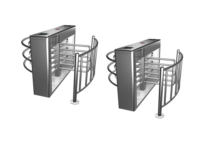 120 Degree Rotor 30W 30person/min Waist Height Turnstile 0.2S