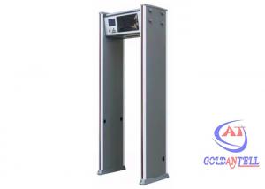 Cheap Walk Through Metal Detector Security Gate 600mm Width With Temperature Check wholesale