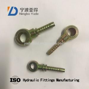 Cheap Nipple Bsp Braided Hydraulic Crimp Fittings wholesale