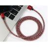 1M 3FT Snow Nylon Braid Lightning Cord USB A Compatible With IPhone for sale