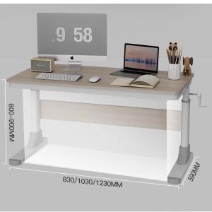 Modern Design Adjustable Height Study Table for Small Computer in Library