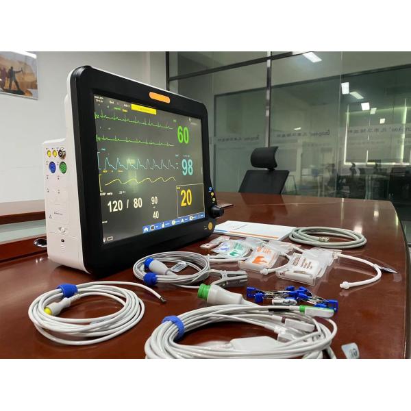 Portable Veterinary Surgical Monitors , 12.1 Inch Veterinary Vital Signs Monitor