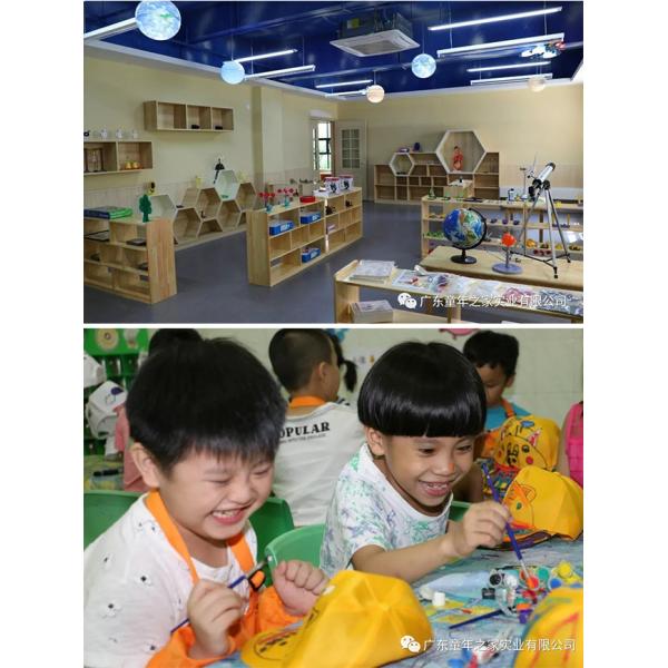 Customize Modern Preschool Furniture , Wooden Furniture For Preschool Classrooms