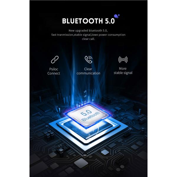 Q2 Blue tooth in-Ear Headset Earbud V5.0 Noise Cancelling Invisible Outdoor Sports TWS Earphone Headphone for Cell Phone