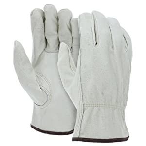 China FuXing Microfiber Synthetic Warm Leather Work Gloves Anti Puncture on sale
