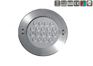 China B4FB1857 B4FB1818 Dia. 250mm 18 * 2W or 3W LED Underwater Pool Lights , Wall Recessed Swimming Pool Light For Fountains on sale