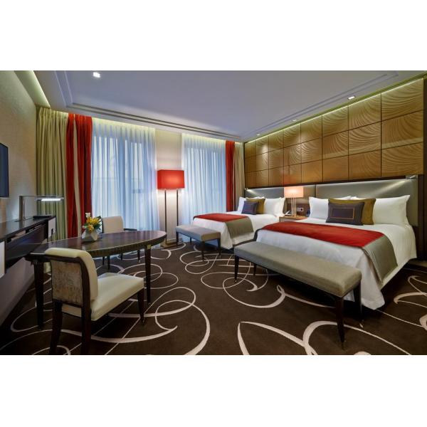 Glossy Finish Guestroom Furniture Set