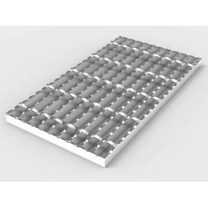 China Pressure Welded Steel Grating Cover Carbon Steel Q235 Zinc 100mm on sale