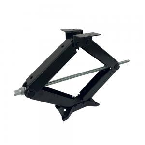 Cheap 24 Scissor Leveling Floor Jack Black RV Stabilizer Jacks 2.5T Capacity With Handle wholesale