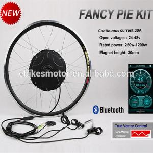 Cheap Fancy Pie magic waterproof with bluetooth wire electric wheel bike conversion kit wholesale