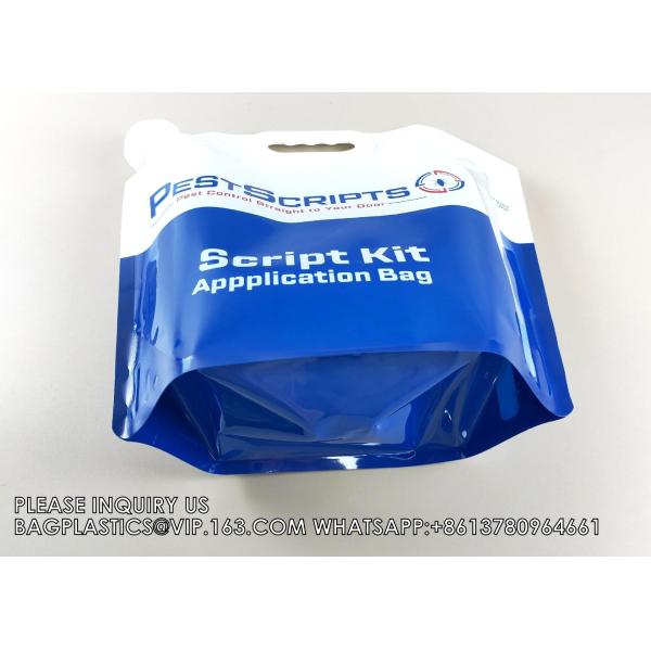 3L5L Spout Plastic Container Bag For Liquid Drink Juice Beer Pouch Package Packaging With Pour Spout Juice Spout