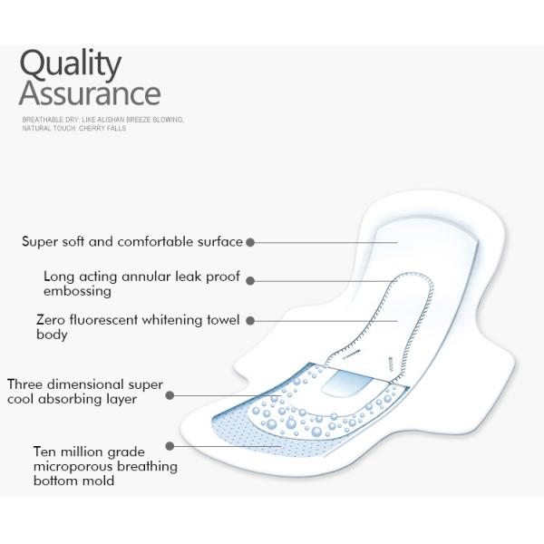 Lady Care Women's Menstrual Pad Soft Non Woven Extra Long Sanitary Napkin