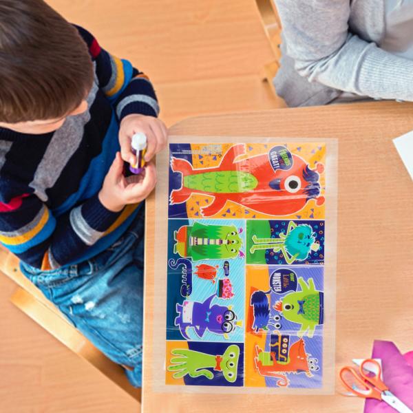 Rectangular Childrens Plastic Placemats Toddlers Baby Placemat For Restaurants