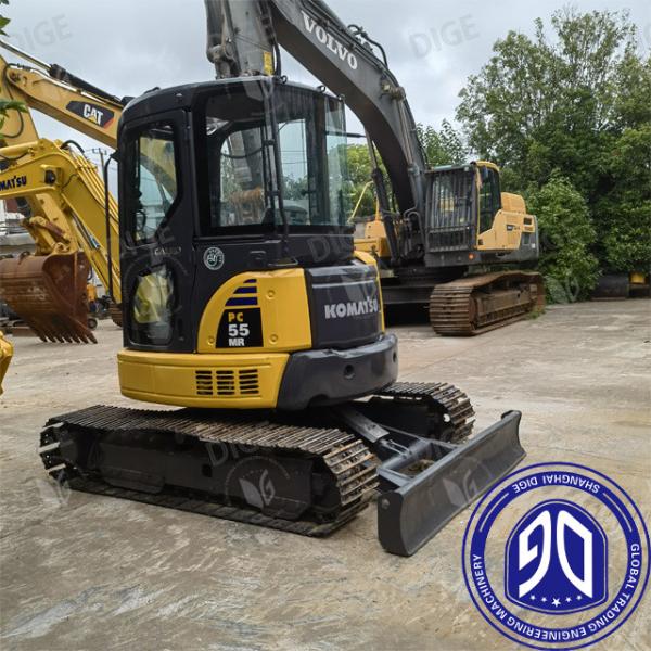 Origin Japan PC55 Used Komatsu Excavator PC55 Crawler Excavator Secondhand Komatsu Hydraulic Excavator PC55