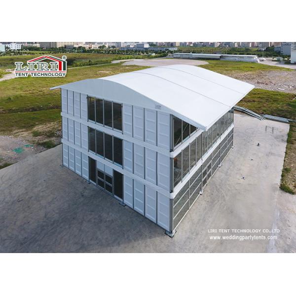 15M Aluminum Frame Double Decker High Class Party Event Tent With Air conditioner