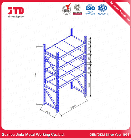 800kgs Warehouse Metal Racks