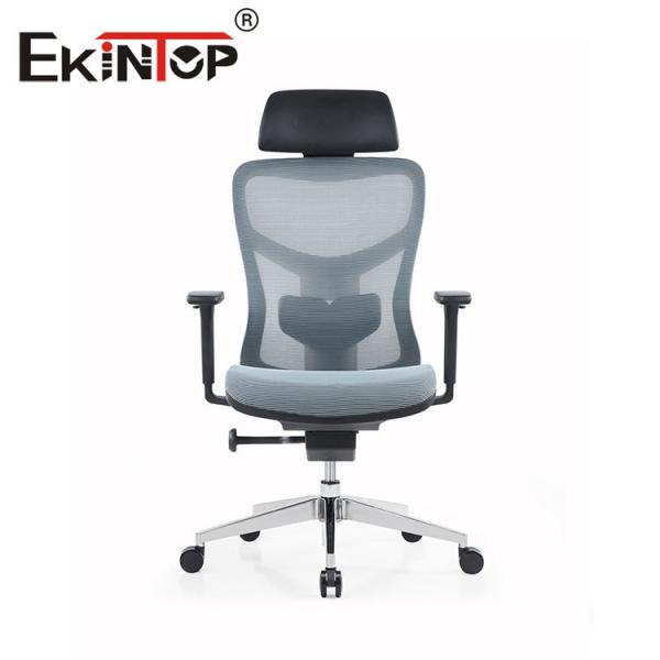 Quality Luxury Office Executive Chair , Mesh Swivel Ergonomic Home Chair for sale